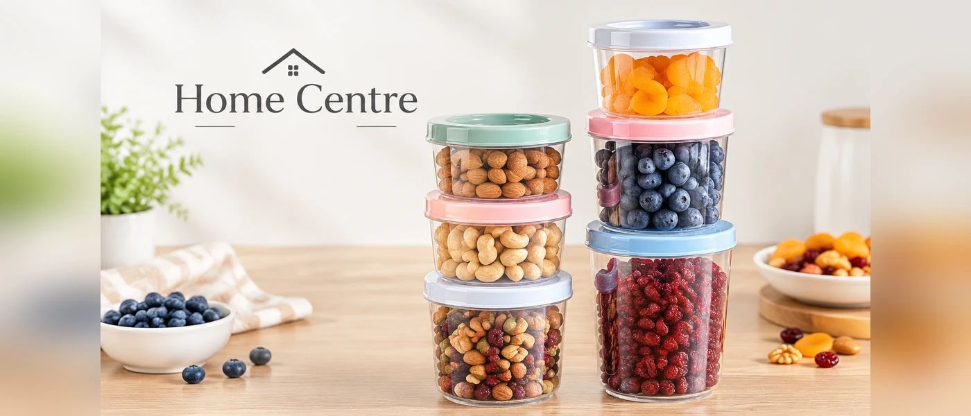 ست 6 عددی ظرف نگهدارنده غذا هوم سنتر مدل Home centre Fun